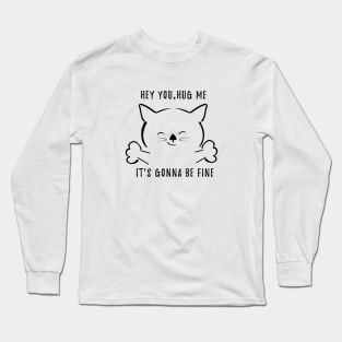 cuddle cat Long Sleeve T-Shirt